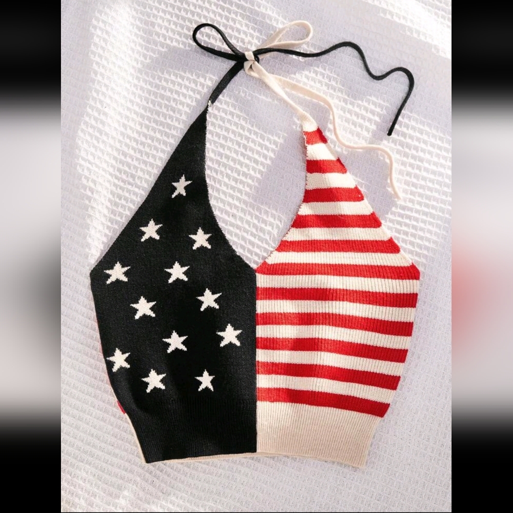 Flag crop top - Picture 2 of 3